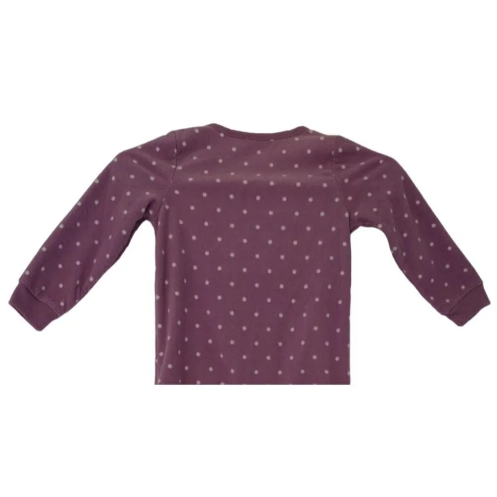 CARTER'S, sleeping game, violet color with white balls, for girls, size 3T/3A